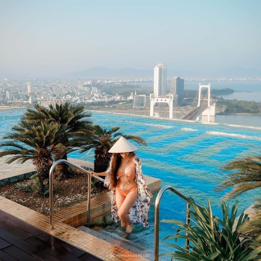 Golden Apartment With Sea View 岘港 外观 照片