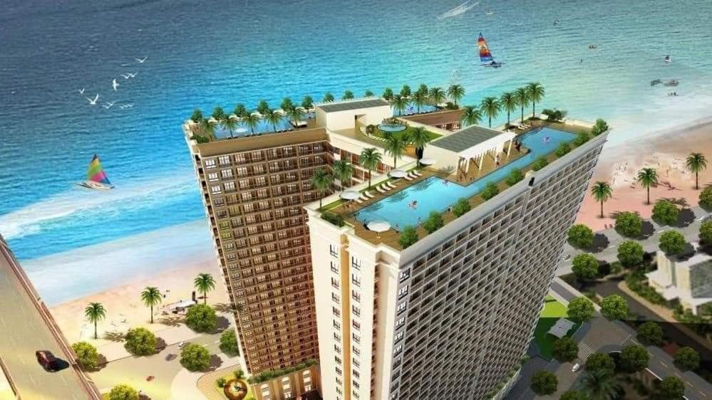 Golden Apartment With Sea View 岘港 外观 照片