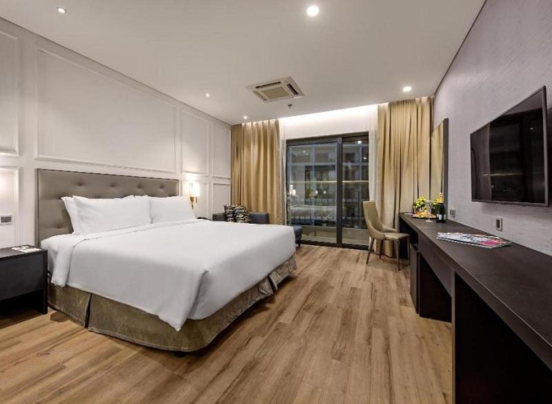 Golden Apartment With Sea View 岘港 外观 照片