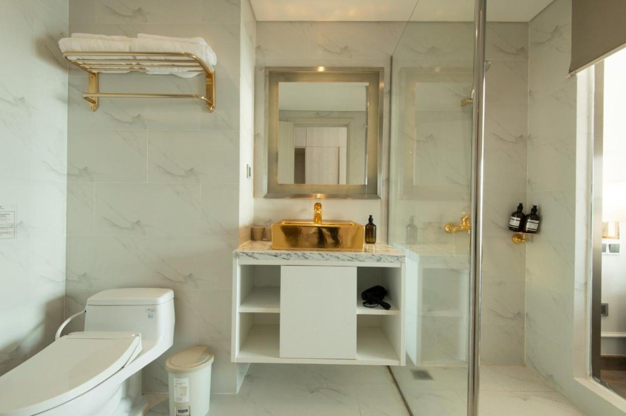 Golden Apartment With Sea View 岘港 外观 照片