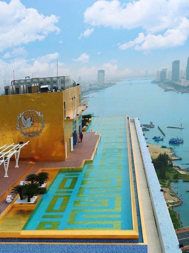 Golden Apartment With Sea View 岘港 外观 照片