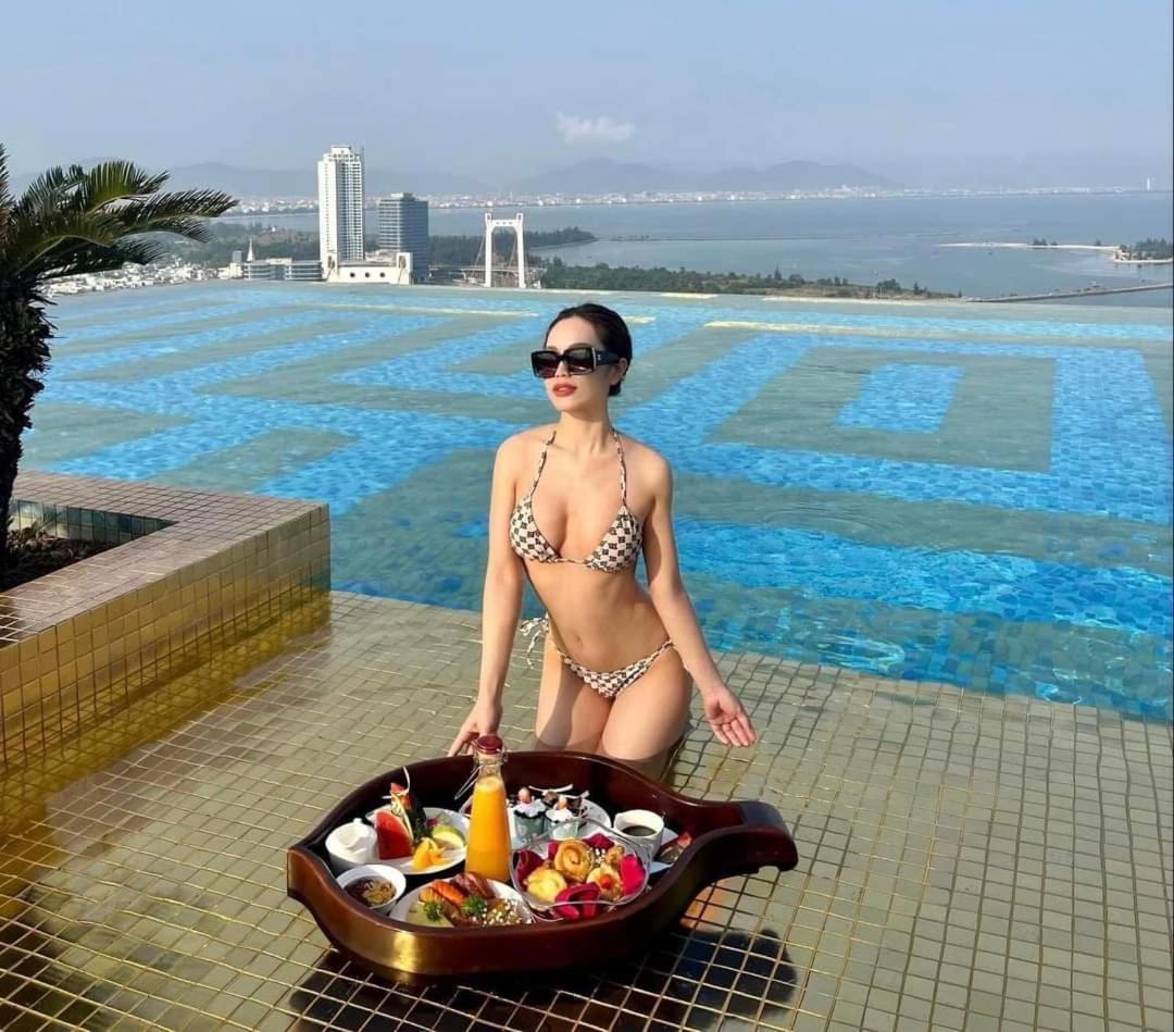 Golden Apartment With Sea View 岘港 外观 照片