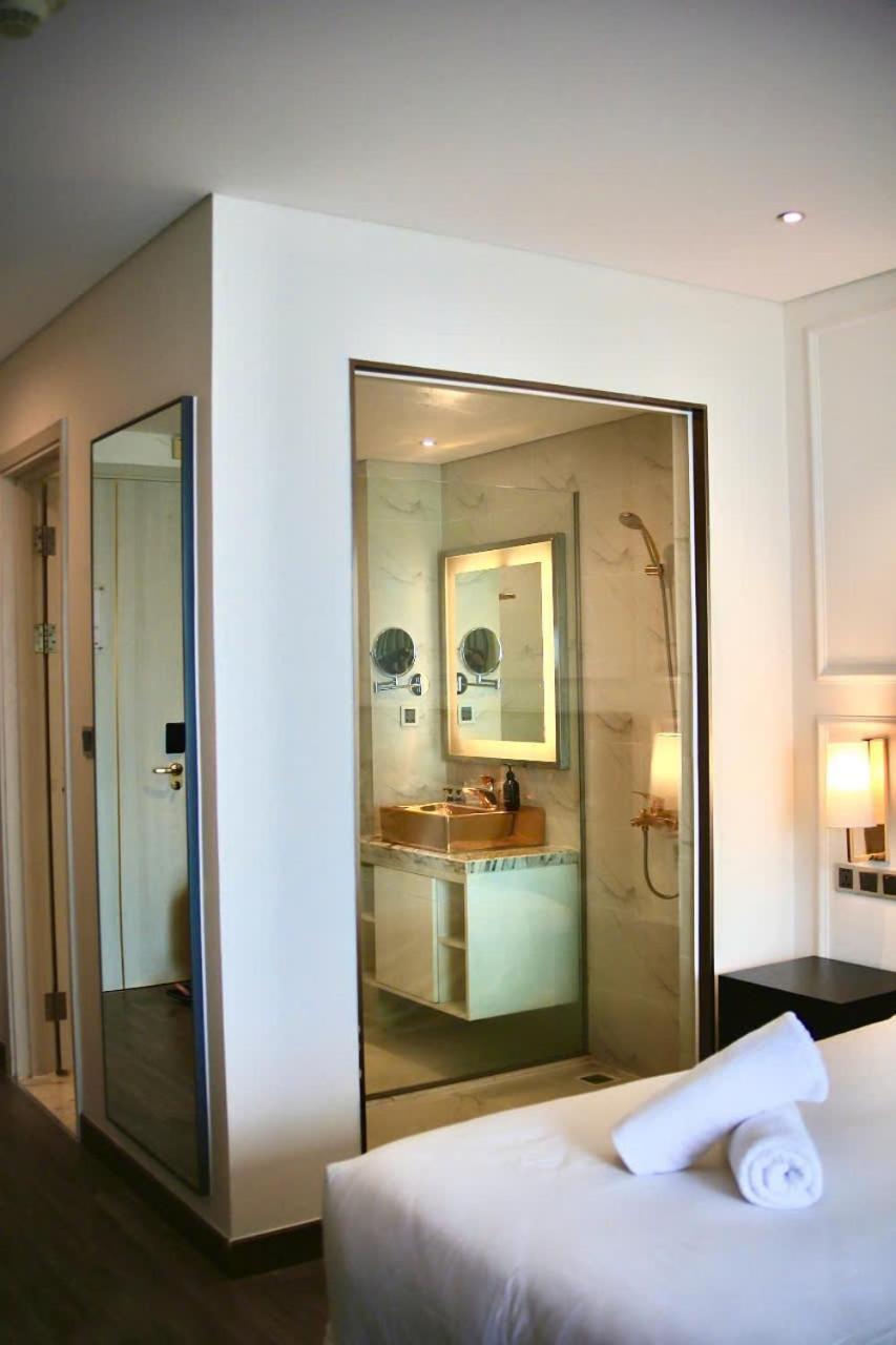 Golden Apartment With Sea View 岘港 外观 照片